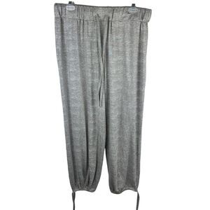 World Market Drawstring Gray Soft Lounge Pants Small/Medium
